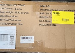 Loyoda Drop Arm Bedside Commode Padded Seat and Backrest, 500lb FBL760620 3039D