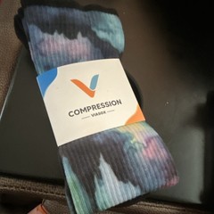 VIASOX Multicolor Compression Socks Size M for Leg Compression