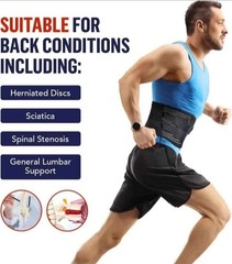 Dr Arthritis Back Brace Hernia Support Belt Lower Lumbar Men & Women Size MEDIUM