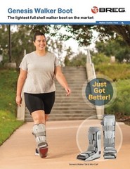 NEW Breg Genesis Boot XL, Full Shell Walker full shell pneumatic walker