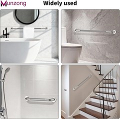 Commercial Grab Bar Bundle for Commercial Restrooms – ADA Compliance – 1.5″ Diam