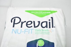 Lot of 2 Prevail Nu-Fit Daily Briefs Medium 32″-44″ Maximum Absorbency 16/Pack
