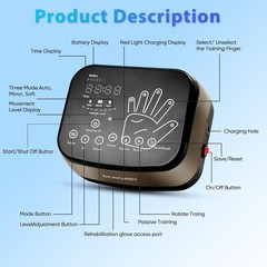 Rehabilitation Robot Robotic Glove ~ Stroke Recovery Paralysis Left Hand *6616ML