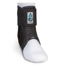 Med Spec ASO Ankle Stabilizer (Small, Black) – Ankle Brace for Sprained Ankle..
