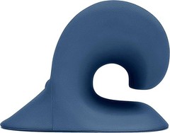 Ergonomic Cervical Traction Device – Dark Blue Neck and Shoulder Relaxer