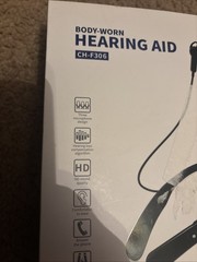 Body-worn Hearing Aid CH-F306 for Seniors Rechargeable with Noise Canceling