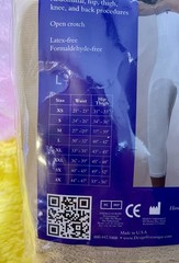 DESIGN VERONIQUE NON-ZIP HIGHBACK FULL BODY Compression Garment 1655H Sz L NIP!