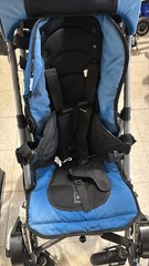 Convaid EZ-14 Pediatric Wheelchair Blue Crash Tested 100 lb Capacity