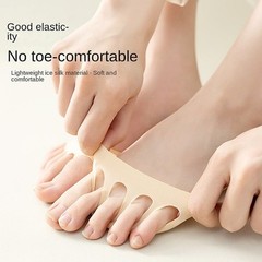 Five Toes Forefoot Pads for Women High Heels Half Insoles Foot Pain Care Cushion