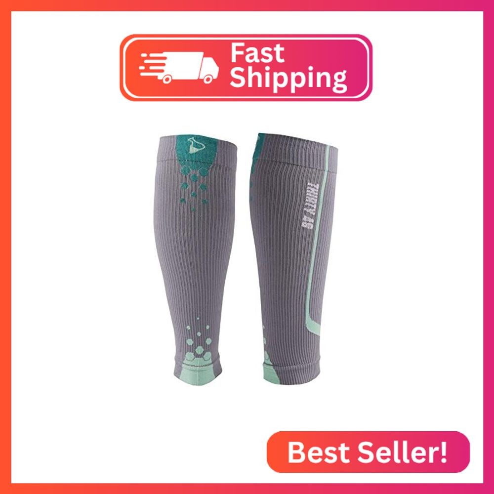 Thirty48 Graduated Calf Compression Sleeves 15-20 OR 20-30 mmHg | Maximize Fast