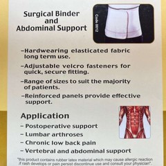 Miracle Abdominal Support (XX-Large) made with pure Egyptian cotton