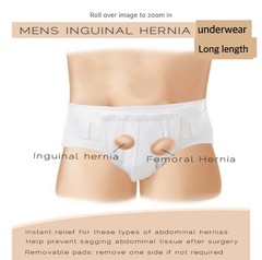 Hernia Support Underwear Inguinal Truss Boxer shorts pants Removable pads NHS UK