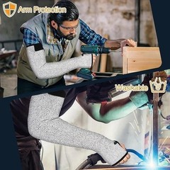 Cut Resistant Sleeves 1 Pair Protective Sleeves for Arm Protectors for Thin Skin