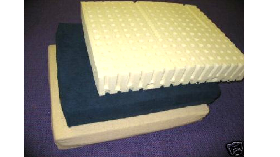 EXTREMELY Comfortable Latex Seat Pad with Removable Cover 16″ x 18″ x 2-3/4″