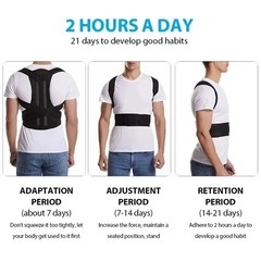 Adjustable Posture Corrector Back Shoulder Support Correct Brace Belt Men Women