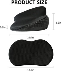Car Seat Cushion – Memory Foam Car Seat Pad – Sciatica & Lower Back