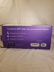 Cushion Lab Pressure Relief Seat Cushion Extra Dense Mem. Foam Grey open box Sm.
