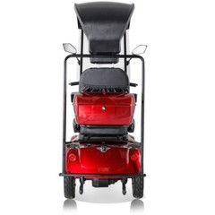 800W Heavy Duty 4 Wheels Mobility Scooter w/ Roof for Seniors 500lbs Capacity