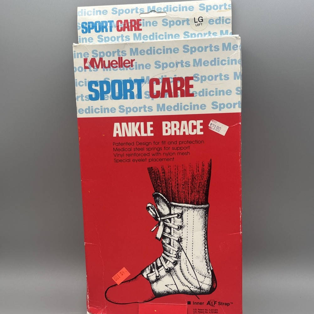 Mueller Sport Care Ankle Brace Size Large Fits Left NIB NEW