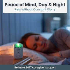 ** NEW Elderly Bed Alarm | Wireless Sensor Pad | Fall Prevention | Pager Alert