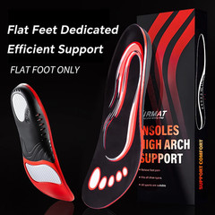 220+ Lbs Premium Orthopedic Heavy Duty Arch Support Insoles for Feet PU Gel Shoc