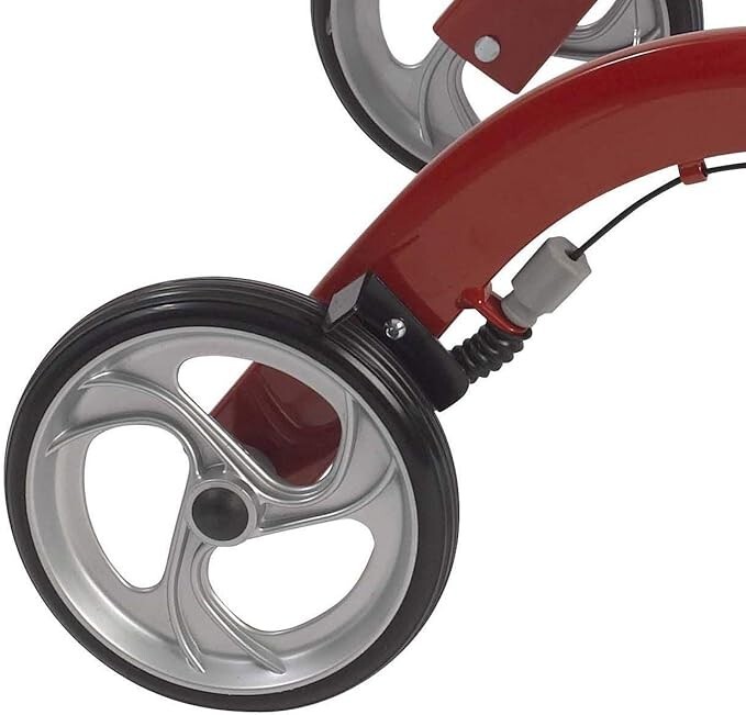 Left Rear Wheel Assembly with Bearings for Drive RTL10266 Nitro Rollator Walker