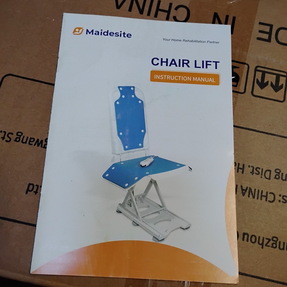 Maidesite Electronic Chair Lift 300lbs Capacity Electric Chair Lift From Floor