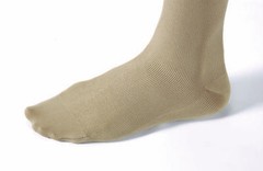 Jobst for Men 30-40 Thigh High Compression Stockings w/ Silicone Border – Khaki