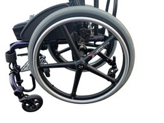 TiLite Twist Purple 10″x 13″ Pediatric Kids Wheelchair Anti Tip Bars Lightweight