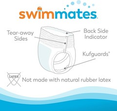 Swimmates Bowel Containment Swim Pant Small, 22“ – 36“ BG/22 #2844