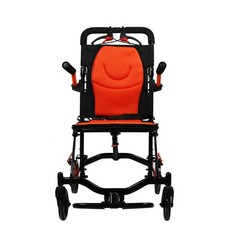 Aviation-Grade Material Light Weight Folding Wheelchair With Locking Handbrake