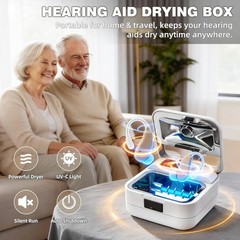 Hearing Aid Dryer Dehumidifier, Automatic Shut-Off Dryer Box Drying Box T03-26