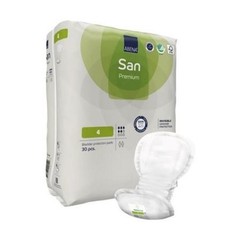 Abena San Premium Incontinence Pad Size 4 7.8×16.5 In Moderate Absorbency 270 Ct