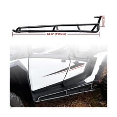 Nerf Bars Rock Sliders for Polaris RZR XP 4 1000 2024+, Heavy Duty Steel Blac…