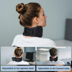 Cervical Neck Brace for Neck Pain, Ice Silk Lightweight Neck Pillow for Office &