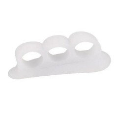 Hammer Toe Straightener Curled Toe Separator Gel Support Foot Pad 1 Pair
