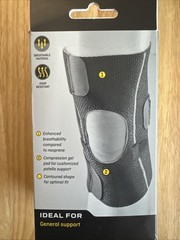 FUTURO Performance Comfort Knee Support Adjustable size Gel Pad 3M 13-17.5” Adj