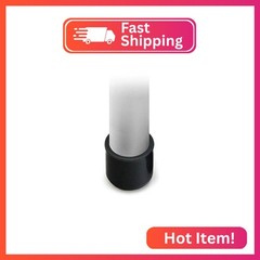 Top Glides Extra Durable Walker Caps for 1-1/8″ Walkers (One Pair – Black)