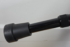 Medline Cane Foam Grip Wrist Strap Offset Aluminum 10 Adjustments Black 0477