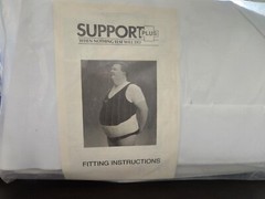 Back Support Brace with Moldable Insert – Bariatric
