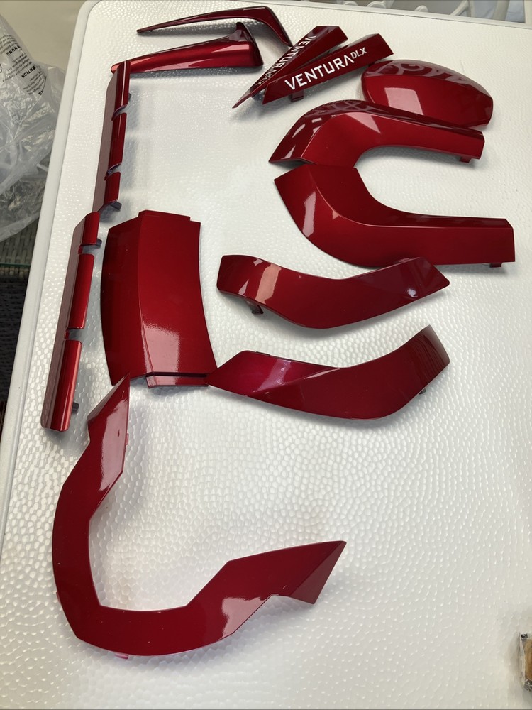 Drive Ventura DLX Mobility Scooter Red Plastic Replacement Trim Read Description