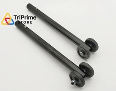 Wheelchair Anti-tippers for Silver Sport & Stainless Steel, Black