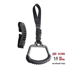 -in-1 Car Assist Handle Kit | Mobility Aids for Getting Out of 2 Black