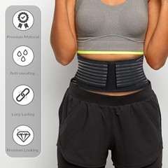 Sacroiliac Hip Belt, SI Joint – Lower Back Support Brace for Small Black-2