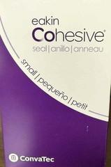 25 Convatec 839002 Eakin Cohesive Moldable Ring Seals 1-7/8″ 48mm Expires 2029