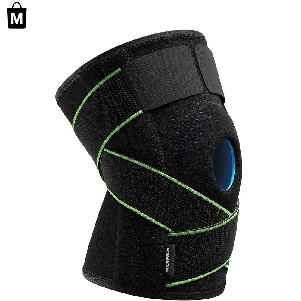 Knee Support Brace with Patella Gel Pad & Breathable Design for Comfort