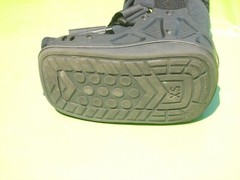 TOP SHELF ORTHOPEDICS AIR PUMP WAKING BOOT SIZE X-SMALL 4 FOOT & ANKLE FRACTURES
