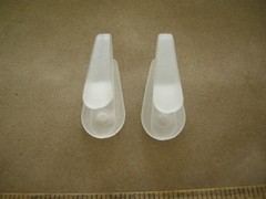 2 SILICONE TOE SEPARATORS CORRECTORS SPACERS SOFT CURVED Reduce Pain & Friction