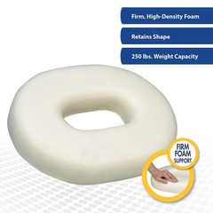 Sit-N-Cushion Ring Cushion – Puncture-Resistant Foam, Removable Cover