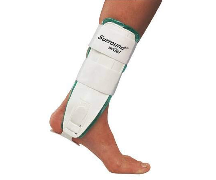 DJO 79-97865 PROCARE Surround Gel Ankle Brace, Medium, Height 9″